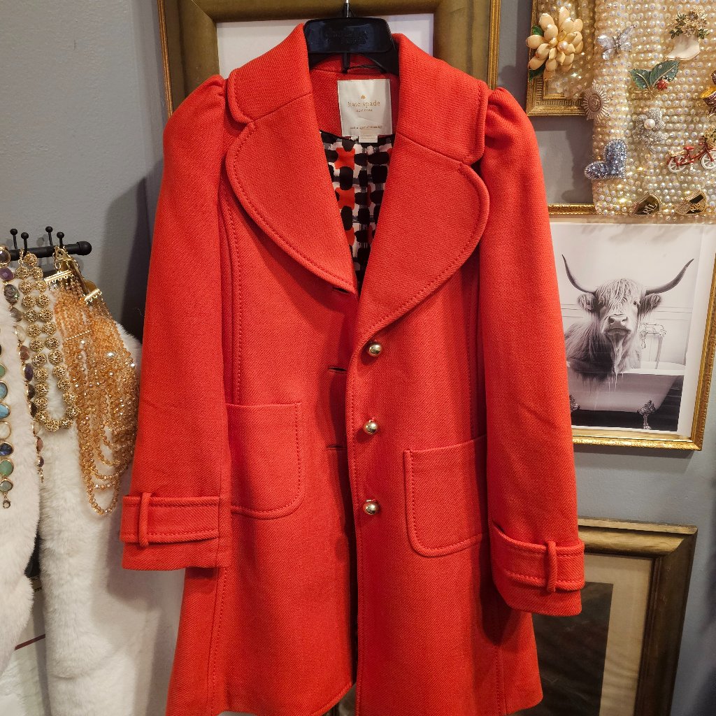 Kate Spade With Gold Buttons Size Xs